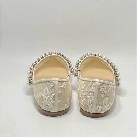 Jimmy Choo Baily Embellished Lace Flats size 39 - Picture 8 of 13